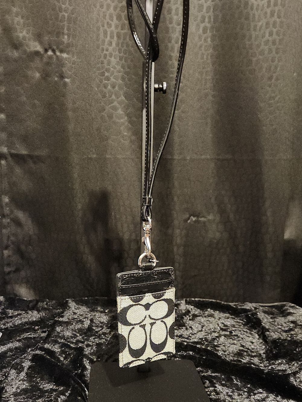 Coach Card Holder Lanyard